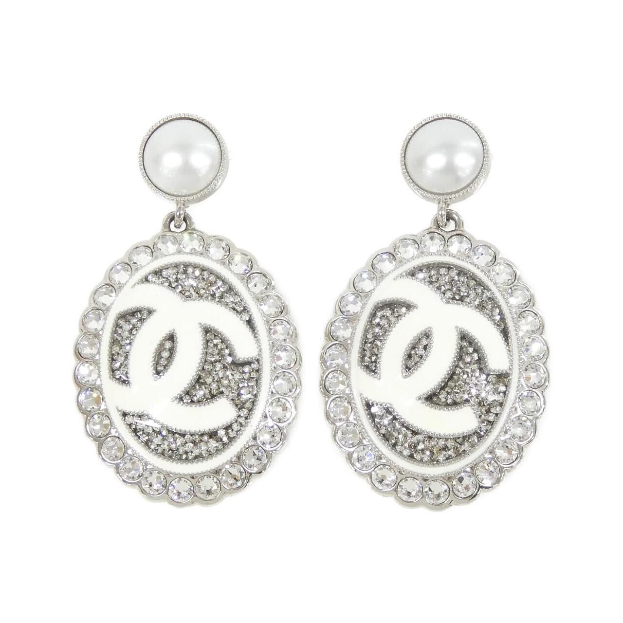 Chanel Earrings Silver