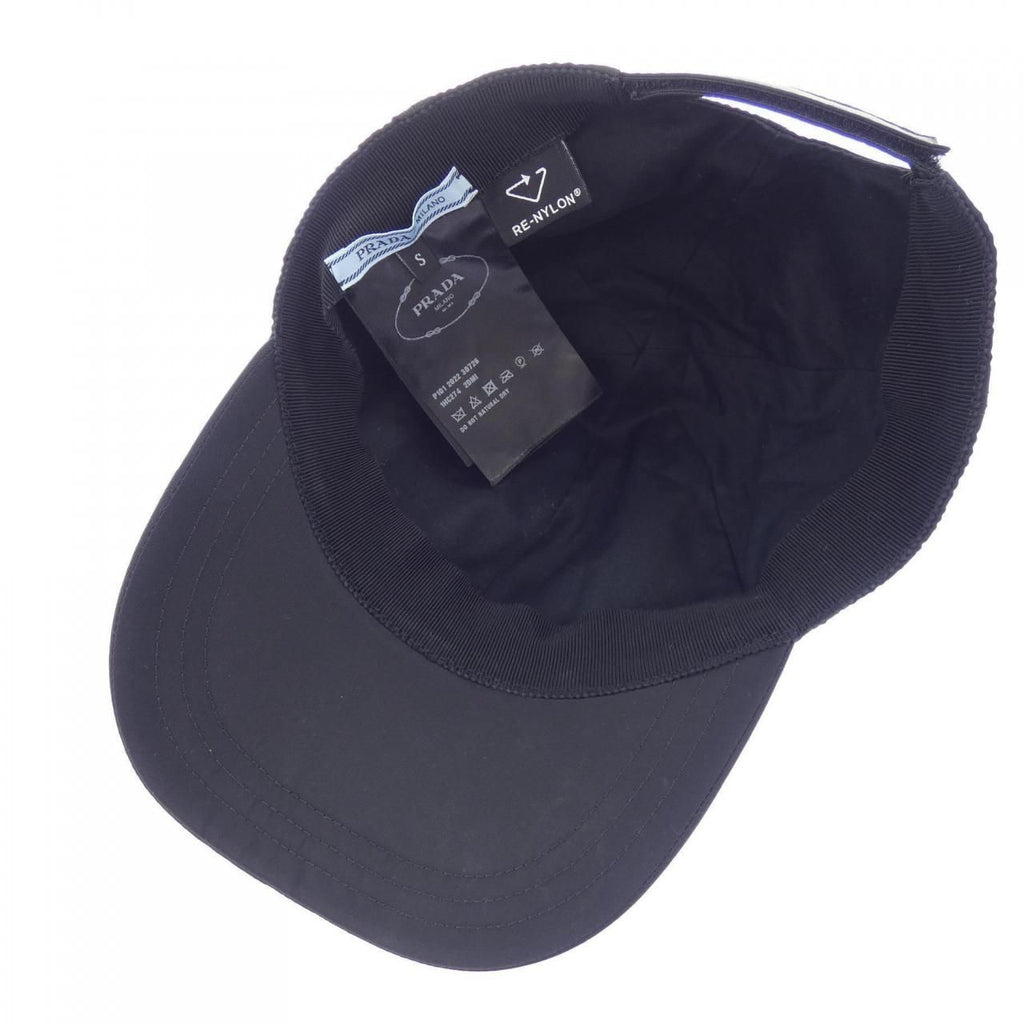 Prada Triangle Logo Cap — view 5