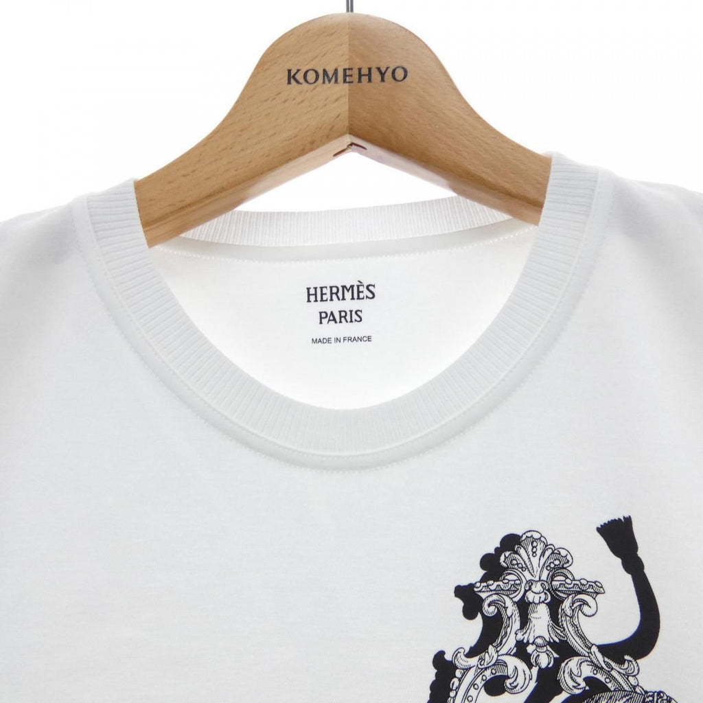 Hermes Cartus T-Shirt White — view 5