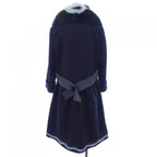 Fendi Coat Navy — view 2