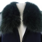Fendi Coat Navy — view 6
