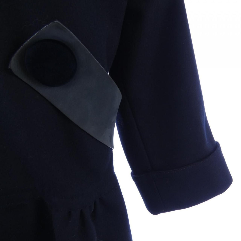 Fendi Coat Navy — view 7