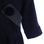 Fendi Coat Navy — view 7