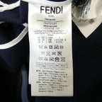 Fendi Coat Navy — view 3