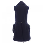 Fendi Long Vest Black — view 2