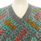 Chanel Knit Sweater Gray — view 5