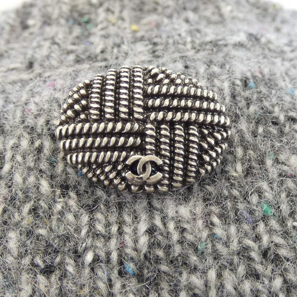 Chanel Knit Sweater Gray — view 7