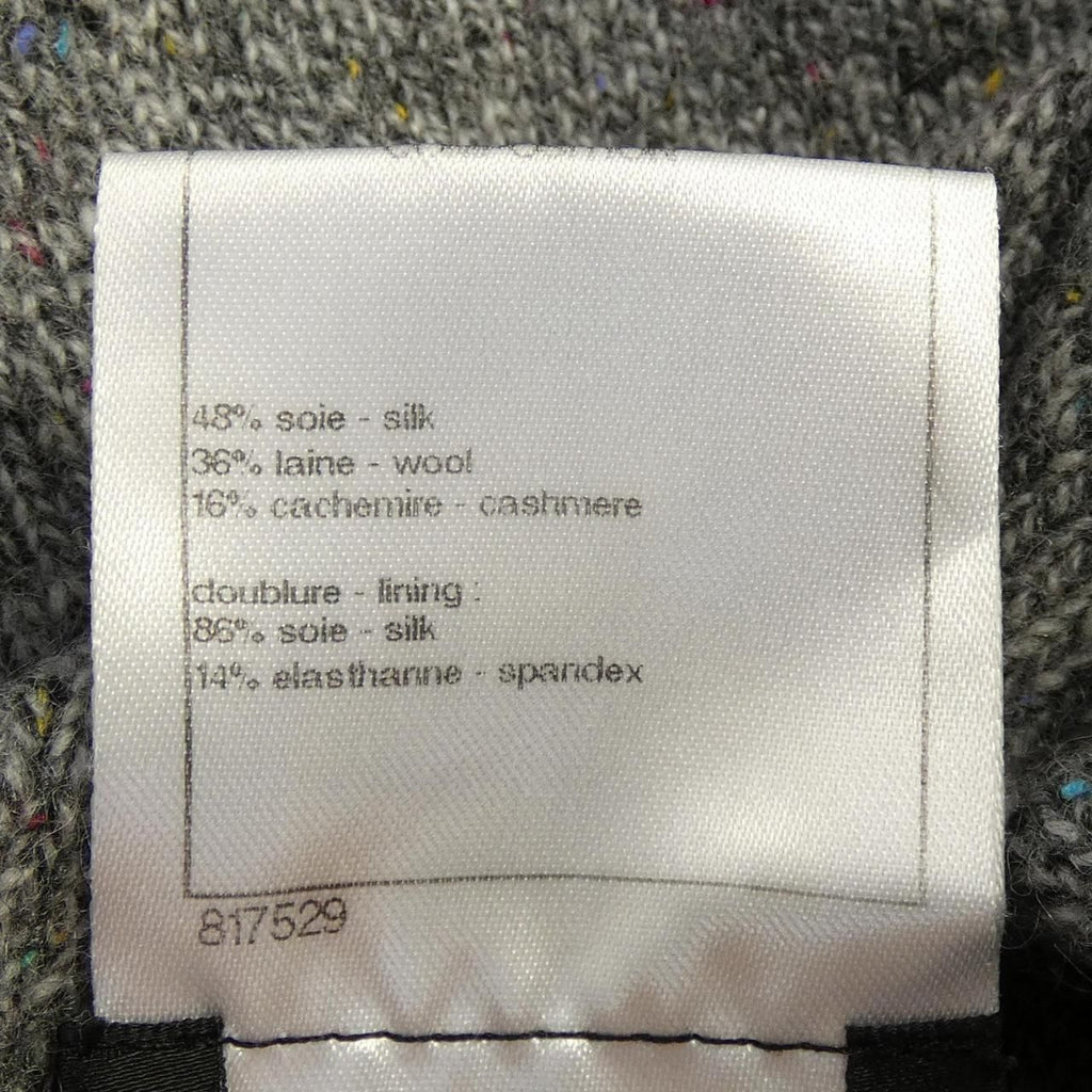 Chanel Knit Sweater Gray — view 3