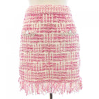 Chanel Look Skirt Pink