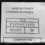 Chanel Vintage Coat Black — view 4