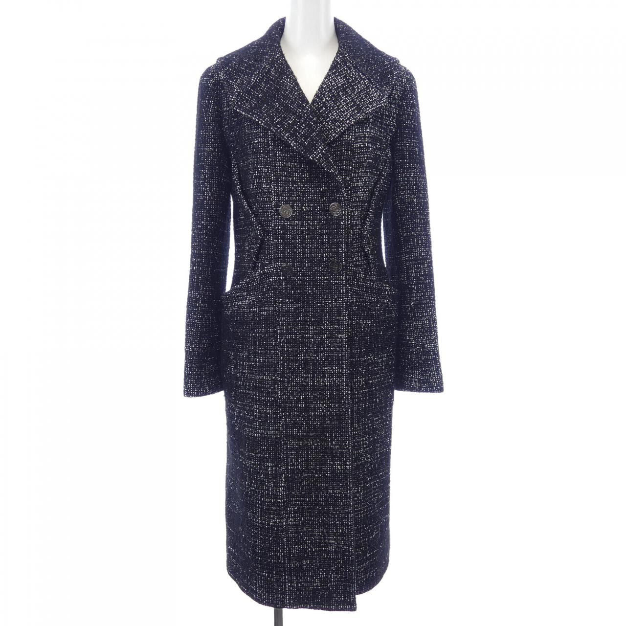 Chanel Vintage Coat Black