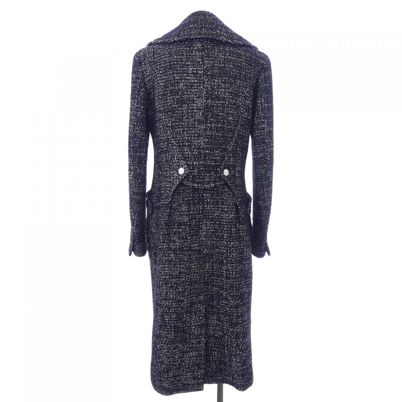 Chanel Vintage Coat Black — view 2