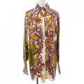 Hermes Vintage Passiflores Twill Reine Shirt