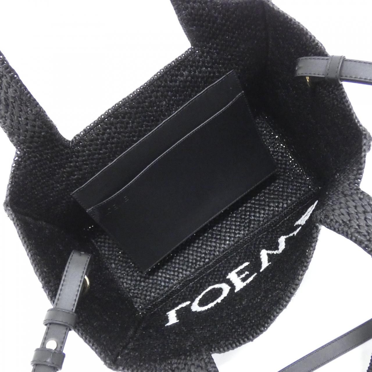 Loewe Font Tote Black — view 5