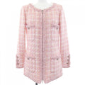Chanel Collarless Jacket White