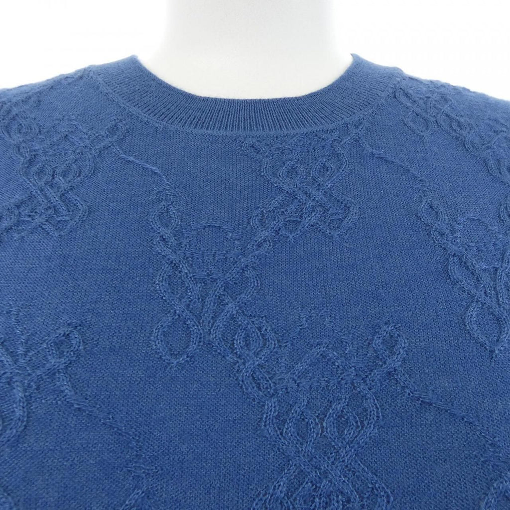 Hermes Knit Sweater Blue — view 5