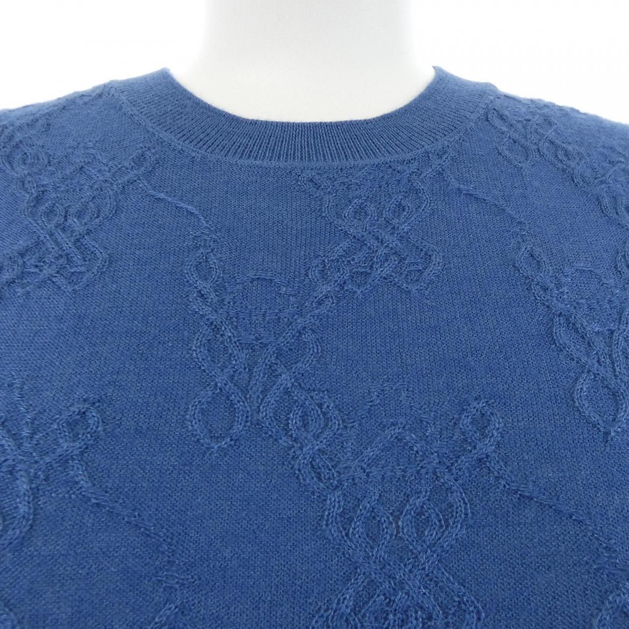 Hermes Knit Sweater Blue — view 5