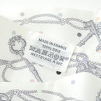 Hermes les Cles a Pois Twilly Scarf — view 3