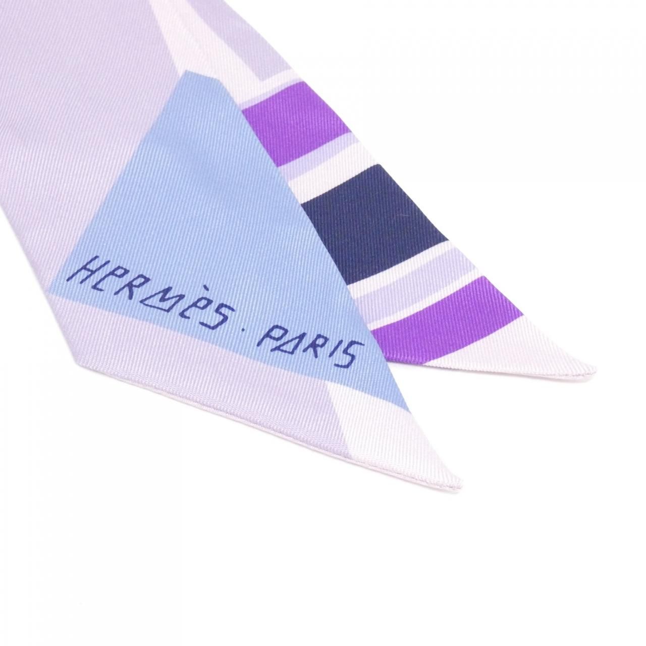 Hermes Sea Surf and Fun Twilly Scarf — view 2