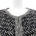Chanel Collarless Jacket Black — view 5