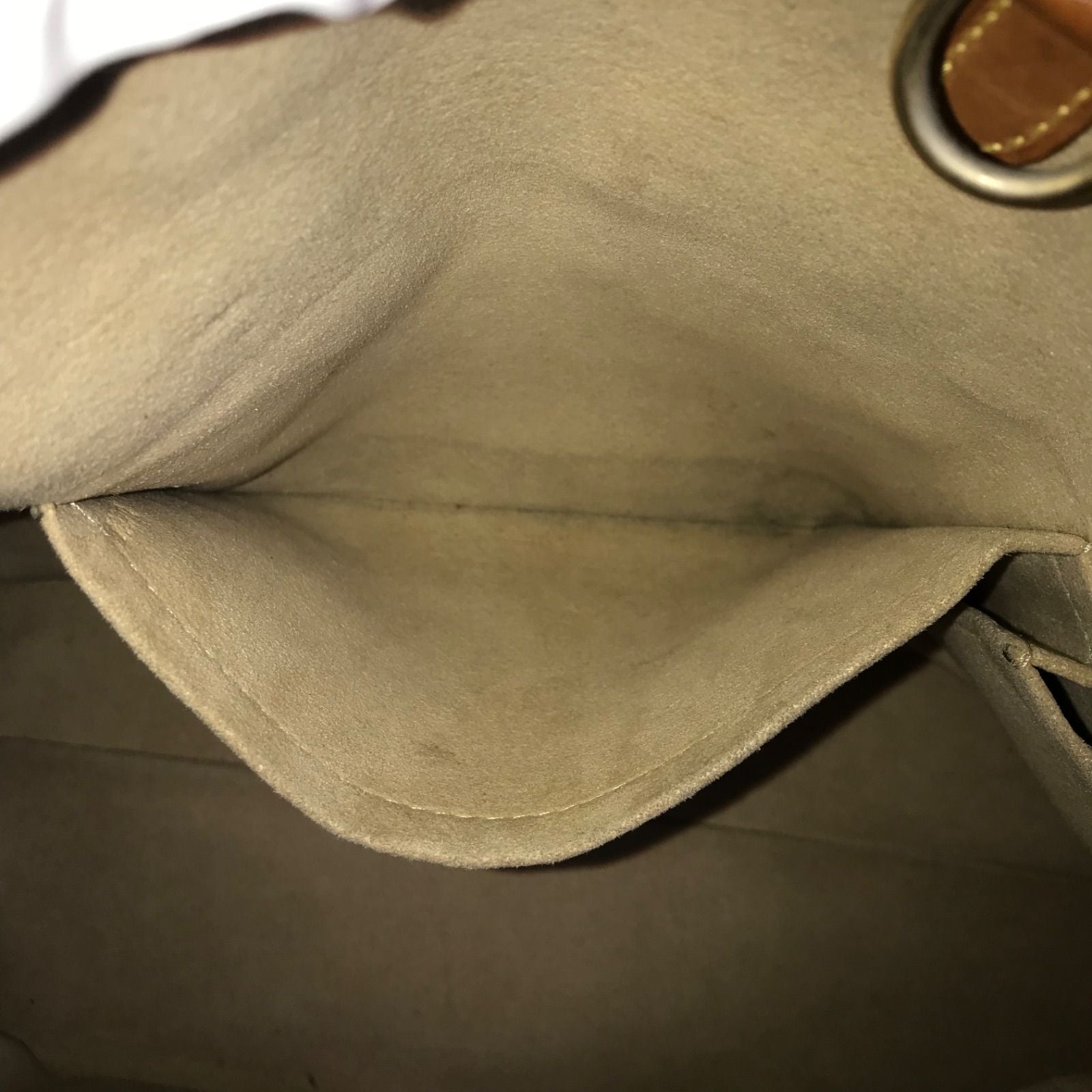 Louis Vuitton Damier Azur Hampstead MM Tote Shoulder Bag Price Negotiation — view 7