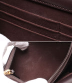 Chanel Chain Wallet Gold Quilted Lambskin Shoulder — view 9