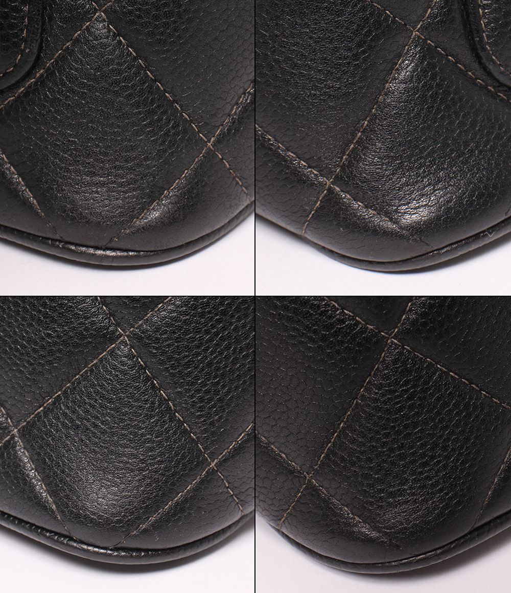 Chanel Tote Caviar Leather CC Logo Gold — view 5