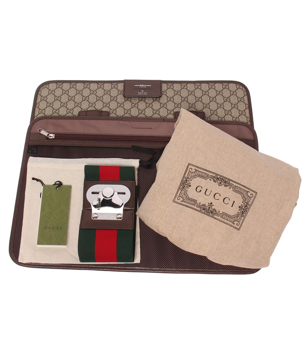 Gucci Fpm Milano Carry Case Suitcase GG Supreme Travel — view 9