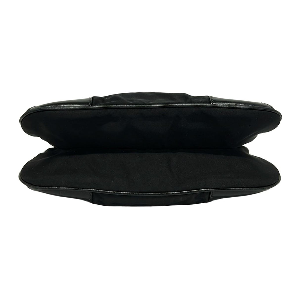 Prada Shoulder Bag Black Leather — view 5