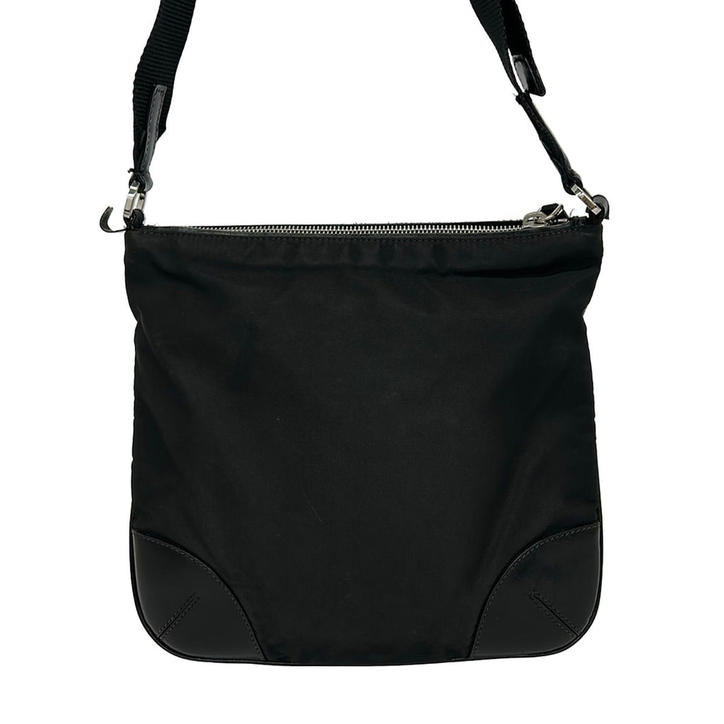 Prada Shoulder Bag Black Leather — view 3