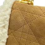 Dior Shoulder Bag Cannage Shearling — view 7