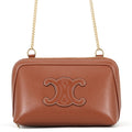 Celine Chain Shoulder Bag Cuill Triomphe Clutch