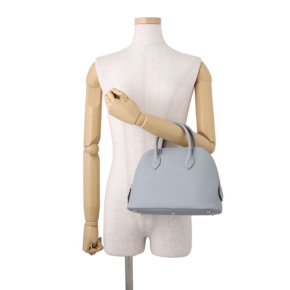 Hermes Bolide 25 Gris Perle Silver Ever Color 2-Way Handbag — view 5
