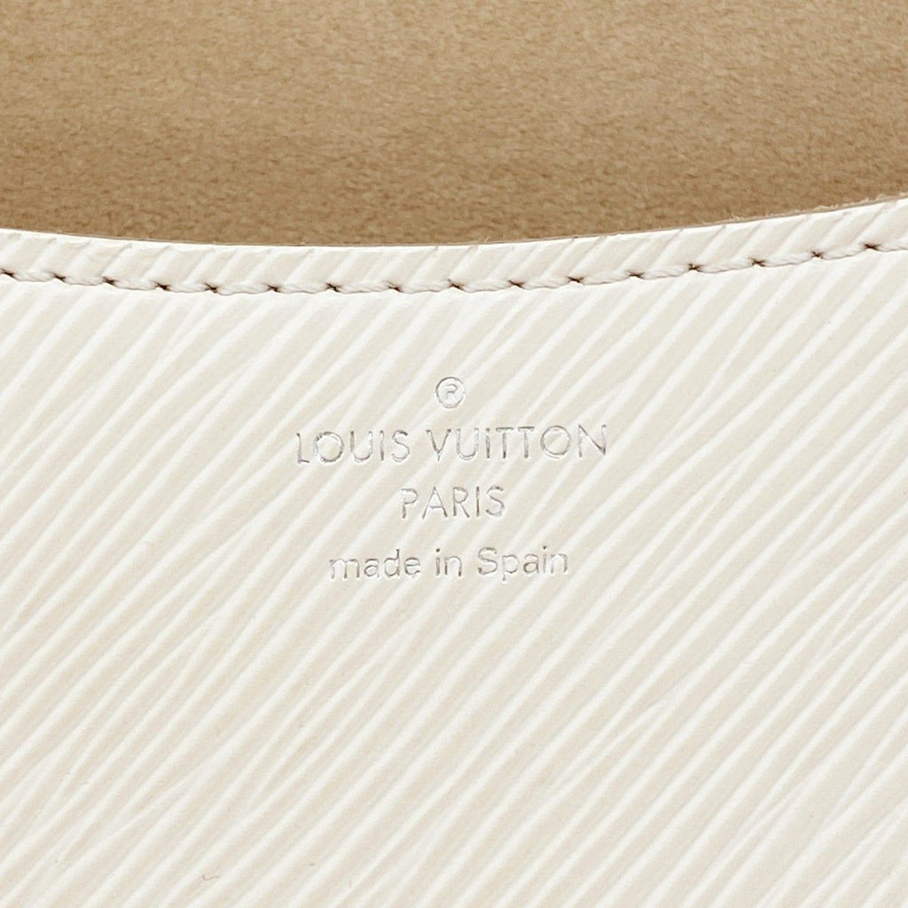 Louis Vuitton Shoulder Bag Epi Buci White — view 5