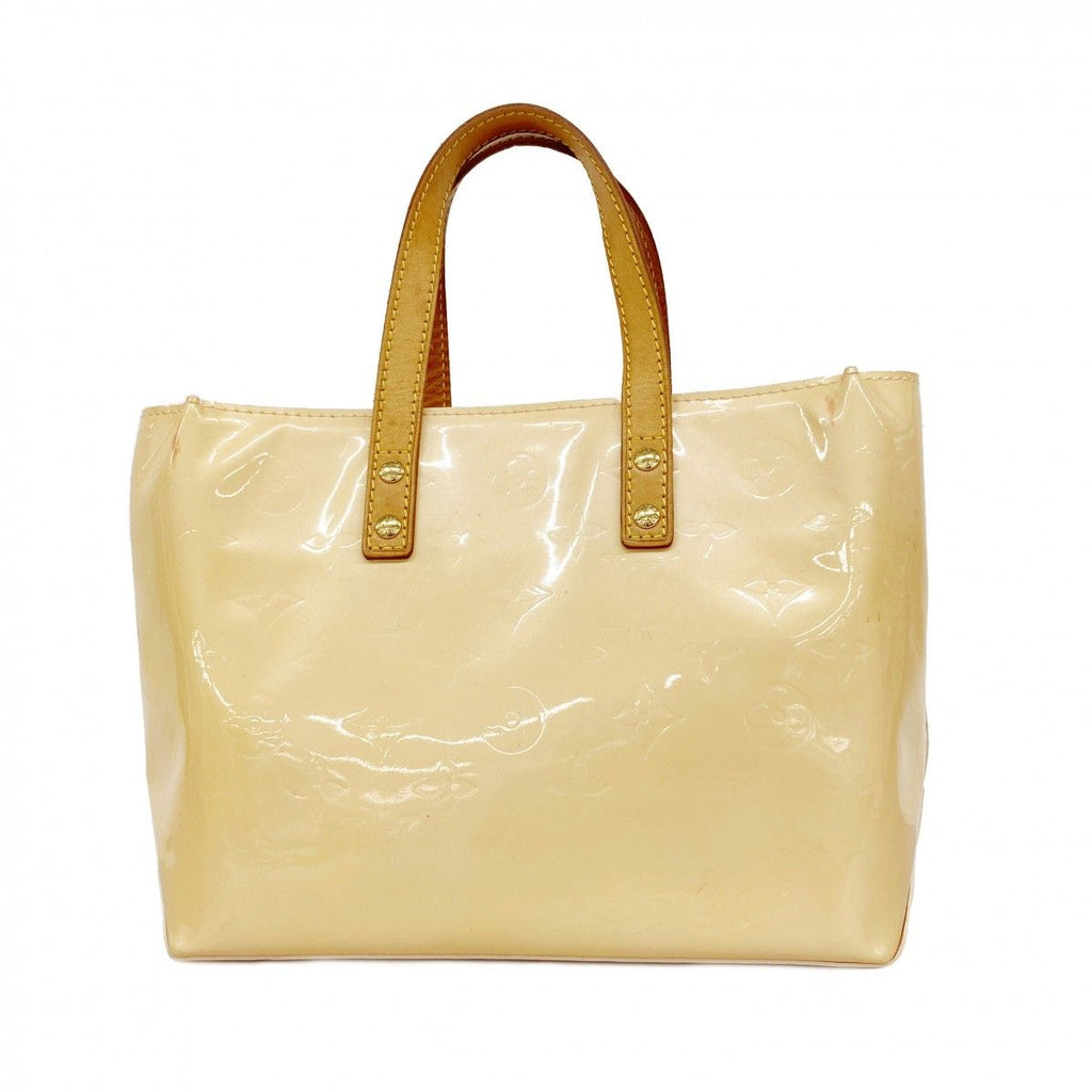 Louis Vuitton Handbag Vernis Reed PM Marshmallow Pink