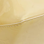 Louis Vuitton Handbag Vernis Reed PM Marshmallow Pink — view 6
