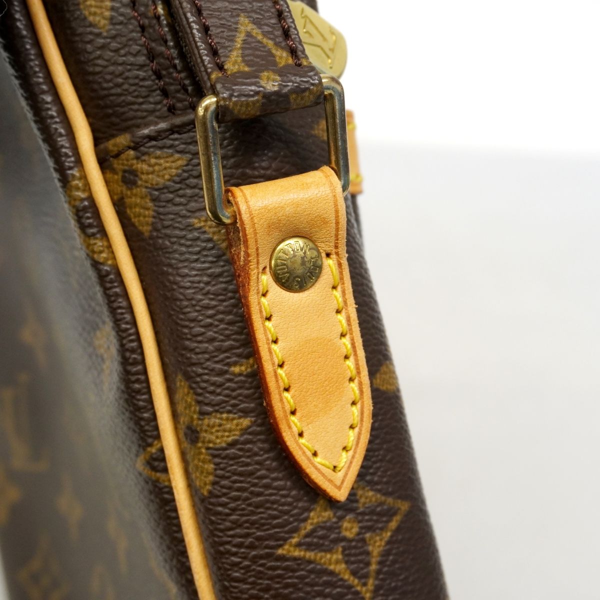 Louis Vuitton Shoulder Bag Monogram Danube Brown — view 8
