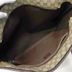 Gucci Tote GG Supreme Brown Silver — view 4