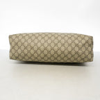 Gucci Tote GG Supreme Brown Silver — view 3