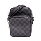 Louis Vuitton Shoulder Bag Damier Graphite Rem Black Gray