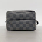 Louis Vuitton Shoulder Bag Damier Graphite Rem Black Gray — view 3
