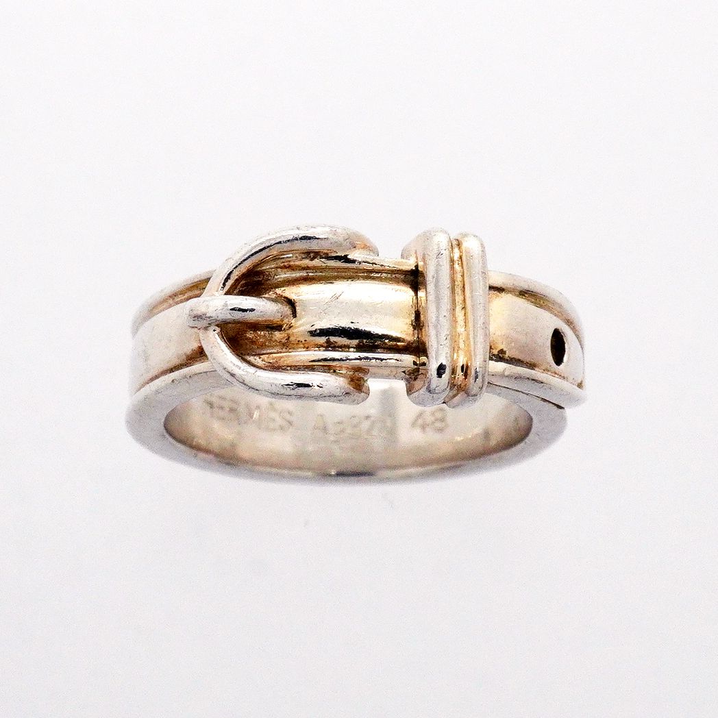 Hermes Ring Ceinture 925 Sterling Silver — view 2
