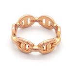 Hermes Ring Enchainee Chaine D'ancre 18k Pink Gold — view 3
