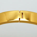 Hermes Bangle Clic Clac PM Gold Plated Blackcles Di Bracelet — view 7