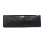 Chanel Shoulder Bag Quilted Lambskin Black Gold — view 3