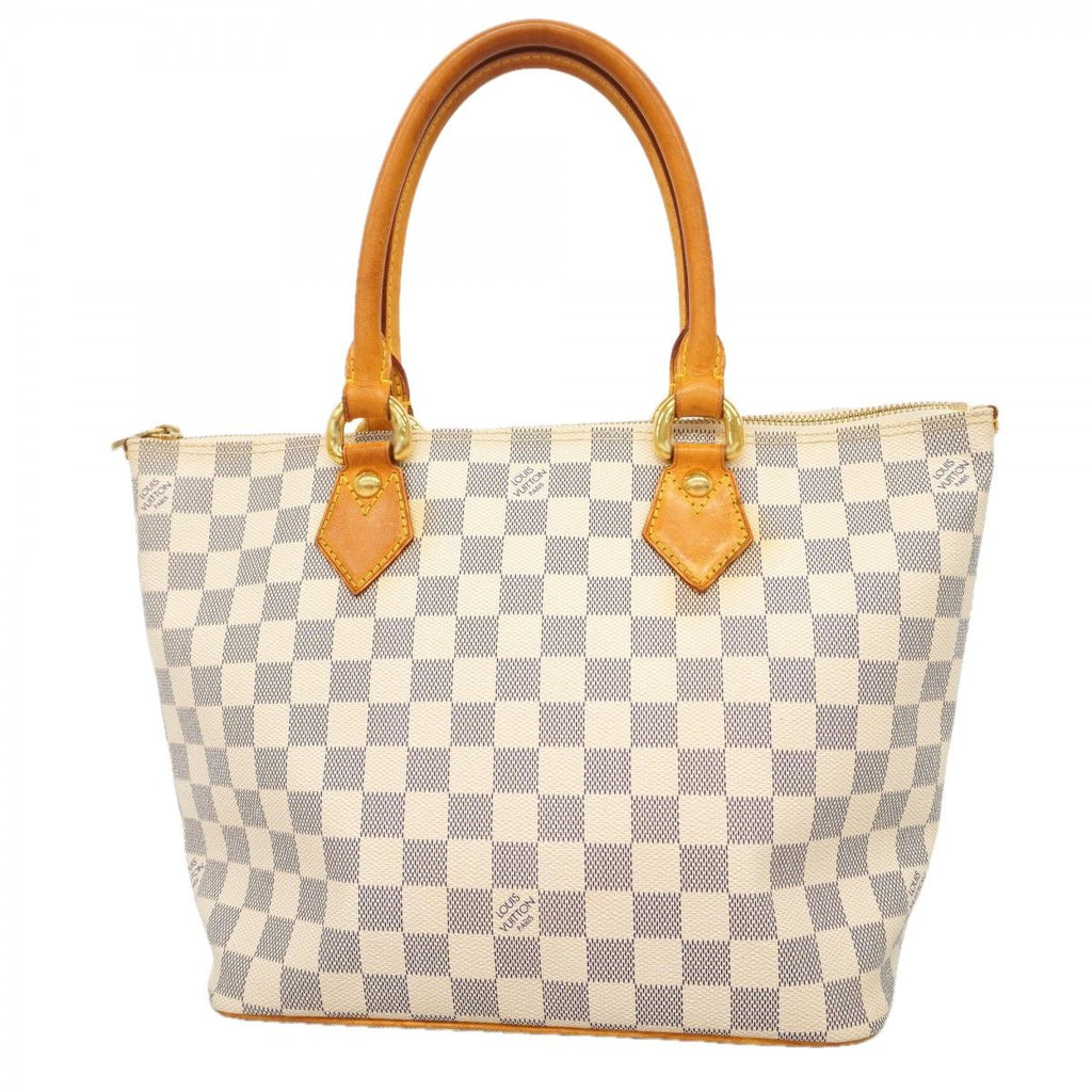 Louis Vuitton Tote Damier Azur Saleya PM White