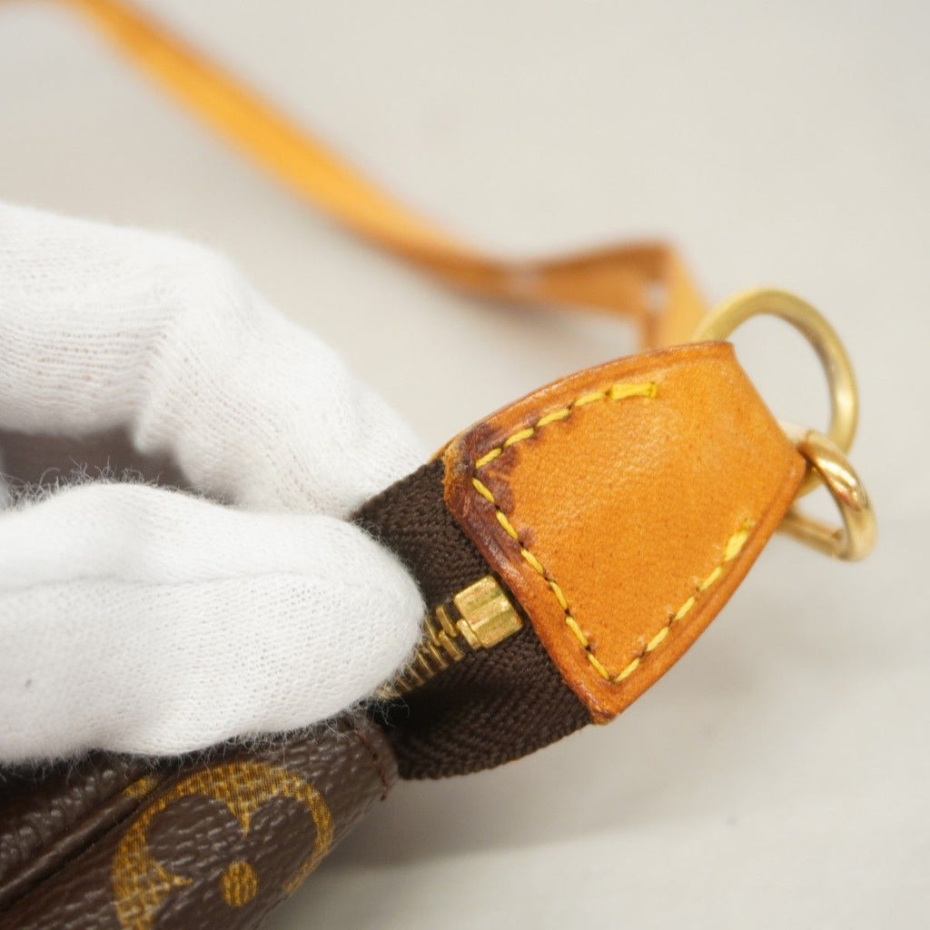 Louis Vuitton Pouch Monogram Pochette Soir Brown — view 8