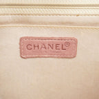 Chanel Shoulder Bag Nylon Pink Silver — view 5