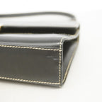 Gucci Shoulder Bag 001 Leather Black Chien Panning Gold — view 6