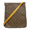 Louis Vuitton Shoulder Bag Monogram Musette Brown